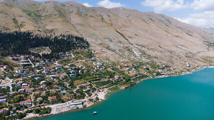 View of Shkoder lake, Albania