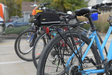 Obraz na płótnie Canvas Bikes ready to ride