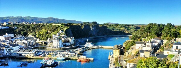 Puerto de Luarca en Asturias