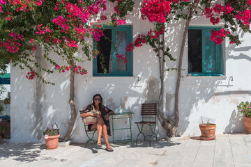 Girl in Greece