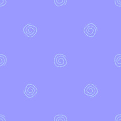 Hand Drawn Snowflakes Christmas Seamless Pattern. Subtle Flying Snow Flakes on chalk snowflakes Background. Awesome chalk handdrawn snow overlay. Perfect holiday season decoration.