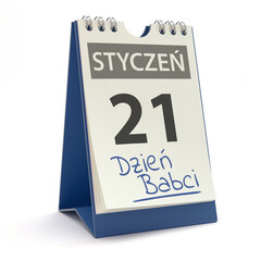 kalendarz, 21 stycznia - dzień babci