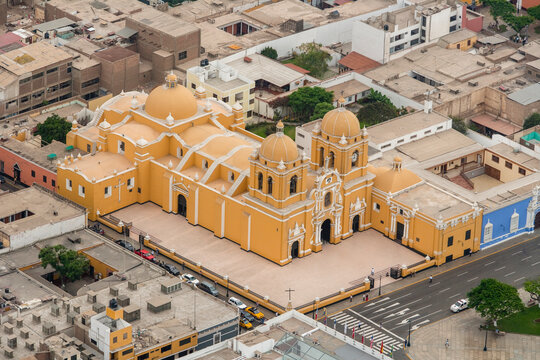 Cathedral and City Center Trujillo Libertad  Peru
