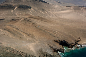 Isolated Pacific Coast South of Chimbote Ancash Peru