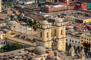 Fototapeta na wymiar Cathedral Capital City Lima Peru
