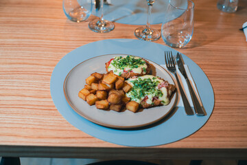 meat with vegetables