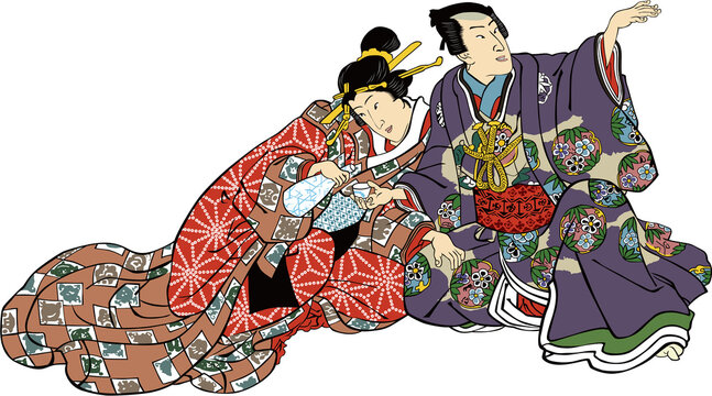 浮世絵　男女　その6