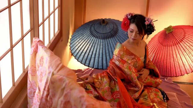 遊郭の花魁イメージ