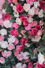 flower background, backdrop wedding decoration, rose pattern, colorful background, bunch of flower