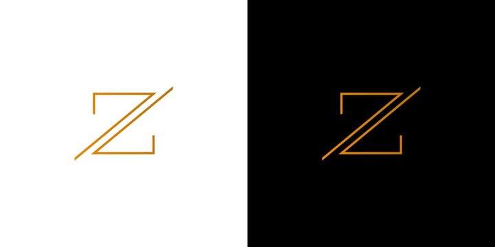 Modern and professional letter Z initials logo design 1
