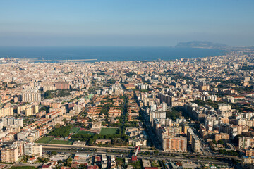 City Scenes of Palmero Sicily Italy