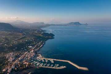 San Nicola I Arena Marina and Village Sicily Italy