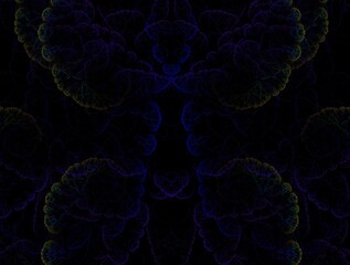 Imaginatory fractal abstract background Image