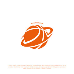 Basketball logo design. Basketball logo for your club or tournament