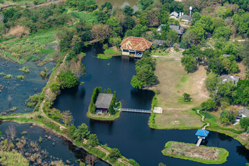 Naklejka premium Garden Sanctuary Thailand