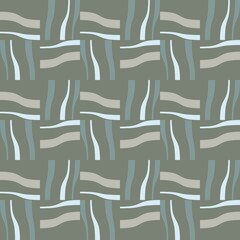 Simple abstract seamless pattern - accent for any surfaces.