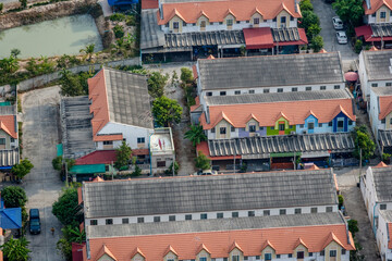 Naklejka premium Suburb Townhouses Thailand