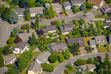 Neighbourhood of Issaquah Washington USA