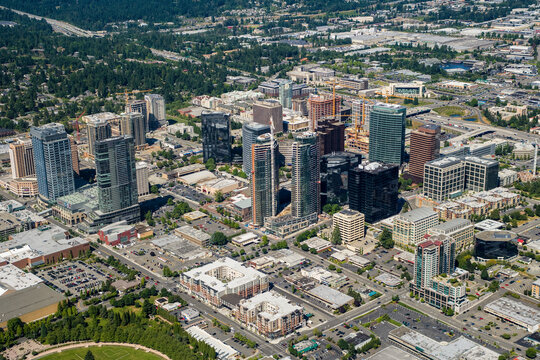 Downtown Bellevue Washington USA