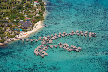 Hilton Moorea Lagoon Seaside Resort on Moorea Island French Polynesia