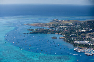 International Airport at Papeete Tahiti French Polynesia