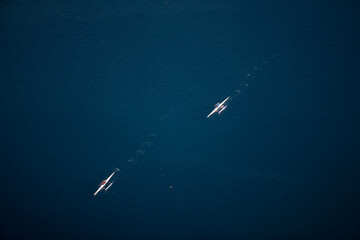Outrigger Canoes Tropical Tahiti Islands of French Polynesia