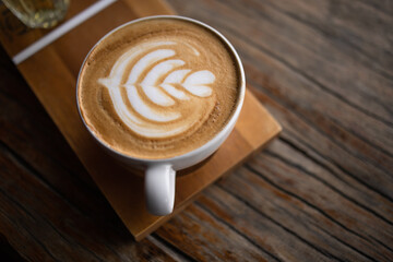 Cappuccino On Table