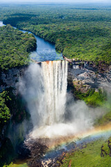 Fototapeta na wymiar Jungle Region of Kaieteur Falls Kaieteur National Park Guyana
