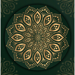 Abstract beautiful luxury mandala background design. Luxury ornamental mandala design.