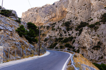 Mountain view, Heraklion District, Crete Island, Greece