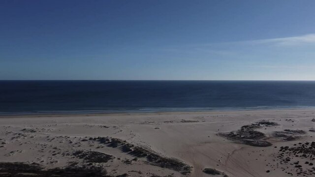 Vista a&eacute;rea da praia de Cacela Velha - Sitio da F&aacute;brica - Ria Formosa, Algarve - Portugal. O segredo mais bem guardado do Algarve Visit  Portugal