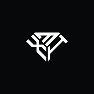 XMI letter logo creative design. XMI unique design