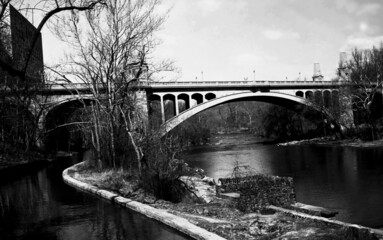 Washington Street Bridge over the Brandywine River, Wilmington, Delaware