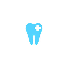healthy teeth vector illustration for icon, symbol or logo. dental clinic logo. healthy teeth icon
