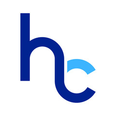 Letter hc logo can be used for logo, sign, brand, and others.