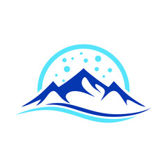 Mountain Logo can be used for company, icon, and others.