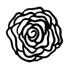 Rose vector icon
