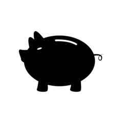 Piggy money bank icon