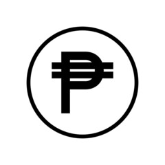 Obraz premium Peso icon