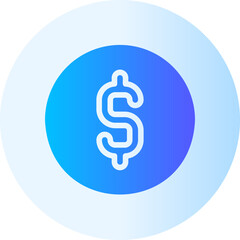 coin gradient icon