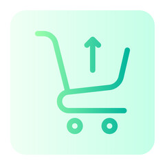 remove from cart gradient icon