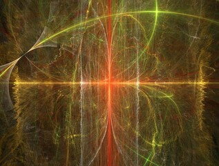 Imaginatory fractal abstract background Image