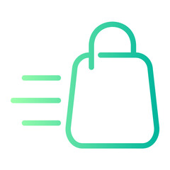 bag gradient icon