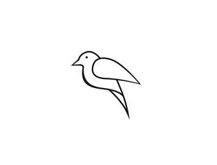 bird icon vector illustration 