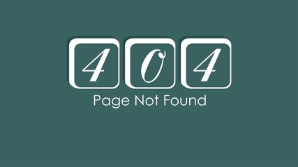 Error 404. Web page template, page not found. Vector illustration.