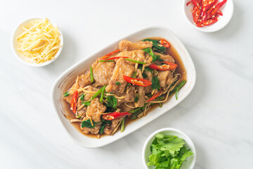 Stir Fried Fish with Chinese Celery