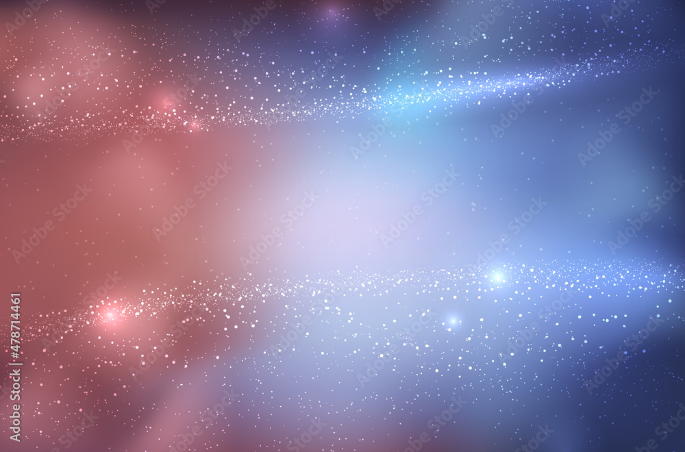 Poster abstract background with shiny lights and place for your text
