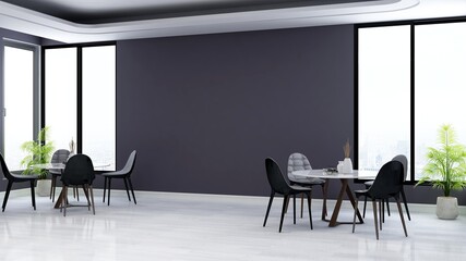 blank wall for logo mockup