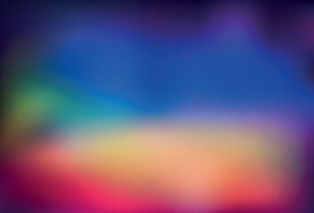 Light Multicolor vector blurred shine abstract background.