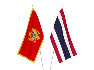 Thailand and Central African Republic flags